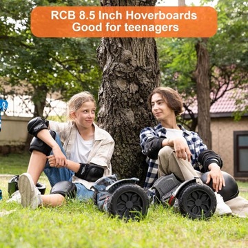 Скейтборд RCB RH3 8,5 дюйма с приложением, светодиодным динамиком Bluetooth, ВЫСТАВКА