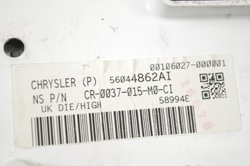 DODGE NITRO 2.8 CRD 2008 RHD SADA INDIKÁTOR TACHOMETRU