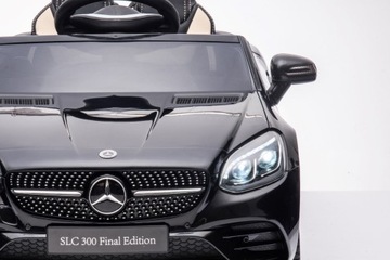 Автомобиль на аккумуляторе Mercedes Benz SLC300 Cabrio, ездовой автомобиль, пульт, черный