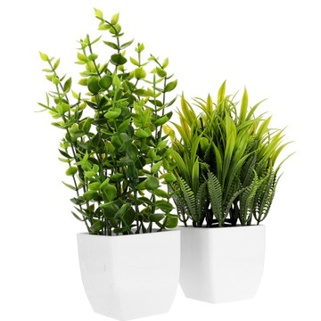 SZTUCZNE ROŚLINY SZTUCZNE BONSAI NA ZEWNĄTRZ WAZON REALISTYCZNE MAŁE DONICZKI