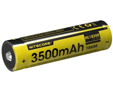 Nitecore 18650 - 3500mAh 3,6V NL1835R z micro USB