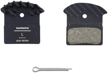 Disc Brake Pad Set Resin J03A Incl Spring/Split Pi