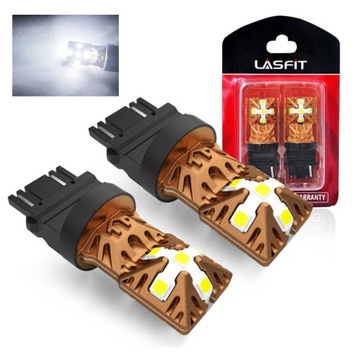 Lasfit 3156 3157 4157 Żarówki LED Backup Cofania 6