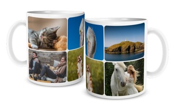 КРУЖКА С СОБСТВЕННЫМ НАПЕЧАТАННЫМ ФОТО ЛОГОТИПОМ КОМПАНИИ ТЕКСТ - онлайн-создатель