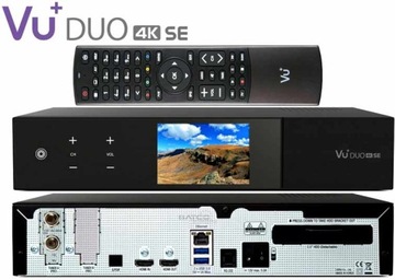 VU+ DUO 4K SE S2X FBC + DYSK 2TB NAGRA - KRAKÓW