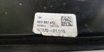 AUDI A1 82A GB MECHANIZMUS ZVEDÁNÍ OKNO PRAVÝ PŘEDNÍ 82G837462