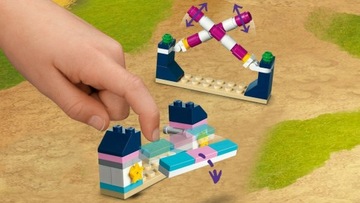 Конный завод LEGO Friends 41367 «Прыжки с препятствиями»