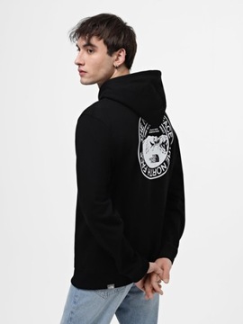 Bluza The North Face HOODIE ZIP BINER GRAPHICBlack