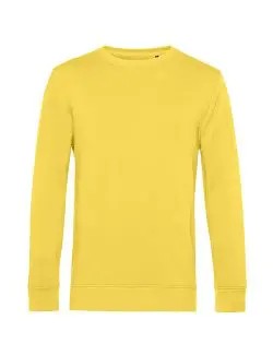 B&C Eko Bluza męska Crew Neck yellow fizz XS