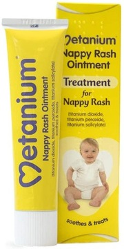MAŚĆ ODPARZENIA SKÓRY Metanium Nappy Rash Ointment