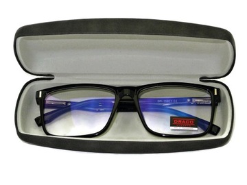 Okulary Zerówki z filtrem ANTYREFLEKSEM komputera