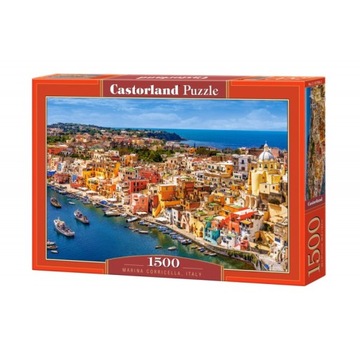 PUZZLE 1500 EL. WŁOCHY NADBRZEŻE CORRICELLA CASTOR