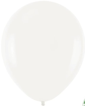 BALONY BIAŁE PASTELOWE DUŻE WESELE CHRZEST 10szt
