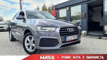 Audi Q3 I SUV Facelifting 1.4 TFSI cylinder on demand 150KM 2018 Audi Q3 1.4 150KM Automat Navi kamera climatronic bezwypadek 1.4 Benzyna