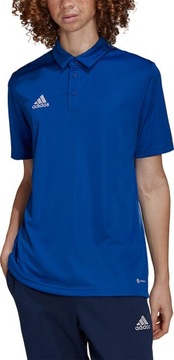 KOSZULKA MĘSKA ADIDAS ENTRADA 22 POLO NIEBIESKA HG6285 r L