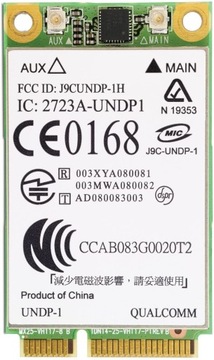 Modem 3G GSM WWAN HP Gobi J9CUNDP-1H QUALCOMM