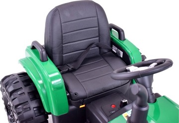 ЭЛЕКТРОТРАКТОР 24В 2 ДВИГАТЕЛЯ 200ВТ ДИСТАНЦИОННЫЙ ПРИЦЕП