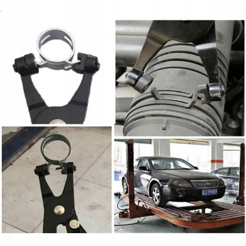 SZCZYPCE DO OPASEK ZACISKOWYCH ROZPRĘŻNYCH PROSTE ZESTAW SZCZYPIEC 2 SZTUKI