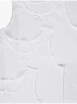 George top bieliźniany biały 1 SZTUKA 98-104 cm