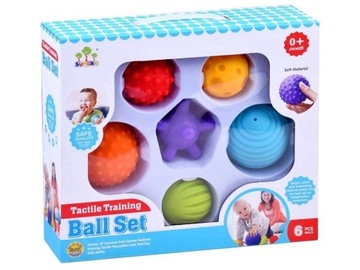 СЕНСОРНЫЕ ШАРИКИ ШАРИКИ С ГАЙКАМИ 6 ШТ.