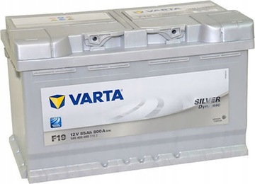 VARTA SILVER 85Ah 800A F19 315X175X190