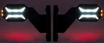 Светодиодные боковые габаритные фонари, ЗАДНИЙ УГОЛ