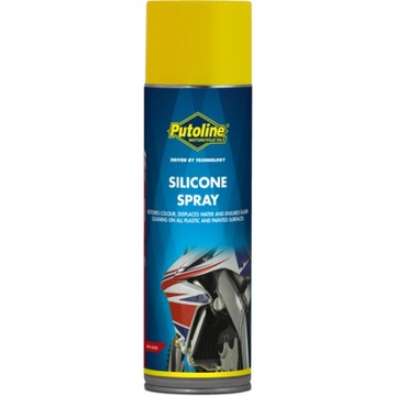 PUTOLINE SPRAY SILICONE DO CZYSZCZENIA TWORZYW SZTUCZNYCH I LAKIEROWANYCH