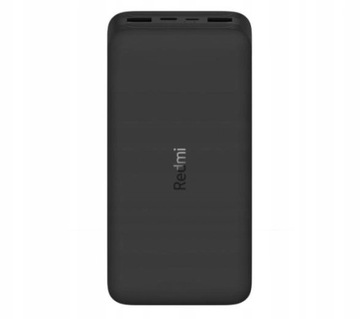 POWERBANK XIAOMI REDMI 20000 MAH 2XUSB + USB-C