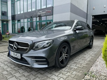 Mercedes Klasa E W213 Limuzyna AMG 3.0 AMG 43 401KM 2017 Mercedes E 43 AMG 4Matic. Bezwypadek. Salon Polska