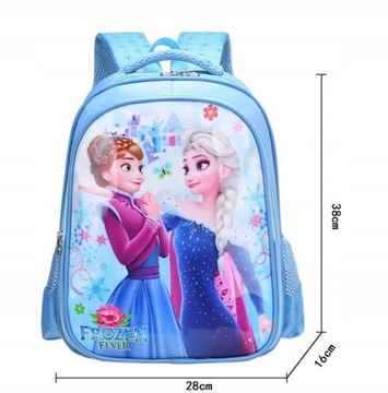 Plecak do szkoły Elza Anna Frozen Fever lekki A4
