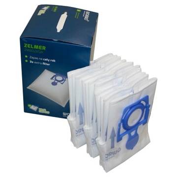 24 мешка для пылесоса ZELMER ODYSSEY 49.4000 ZMB02K