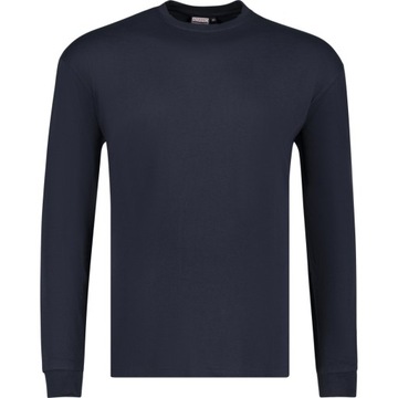 CF Duża Koszulka Longsleeve Adamo Granat 4XL obw 150cm