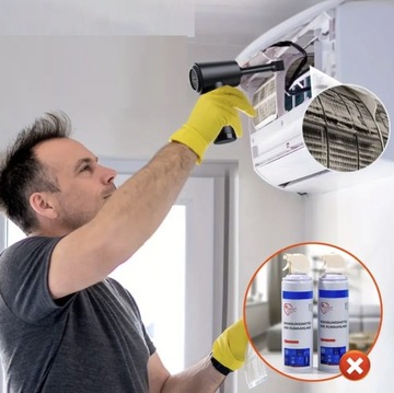 МОЩНЫЙ электрический вентилятор сжатого воздуха, пылевой компрессор Air Duster