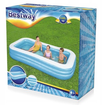Надувной садовый бассейн 305x183x56см BESTWAY 2в1