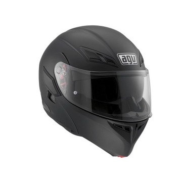 Kask Motocyklowy Szczękowy AGV Compact ST Czarny Mat M