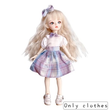 Ładna sukienka kostium księżniczki dla 30cm 1/6 Bjd DIY do lalek element