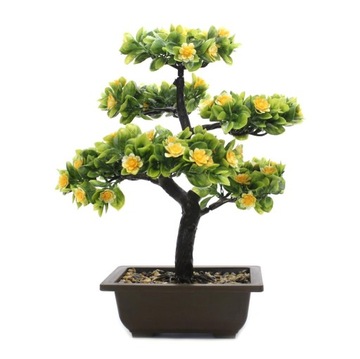 SZTUCZNE DRZEWKO BONSAI dekoracyjne 40cm DONICZKA