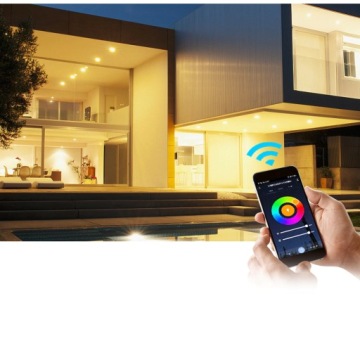 КОНТРОЛЛЕР СВЕТОДИОДНЫХ ЛЕНТ RGB WIFI ANDROID IOS