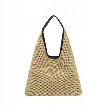 Stylowa pleciona torba Boho Summer Tote Ręcznie