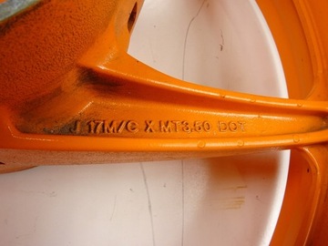 HONDA CBR 125 JC50 ЗАДНИЙ ОБОД 11-16