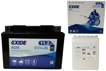 Akumulator YTZ14-BS/ETZ14-BS 12V 11Ah 205A Exide