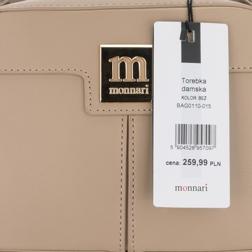 Beige Dimbag Monnari Golden логотип логотип