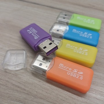 АДАПТЕР СЧИТЫВАНИЕ КАРТ ПАМЯТИ MICROSD USB 2.0 ДЛЯ НОУТБУКА