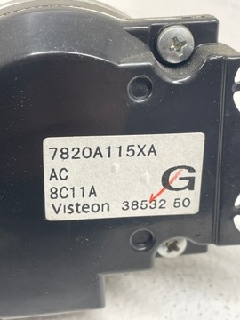 CITROEN C-CROSSER 2009 PANEL KLIMATIZACE