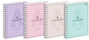 INTERDRUK kołozeszyt B5 100k ACADEMY PASTEL (AC)