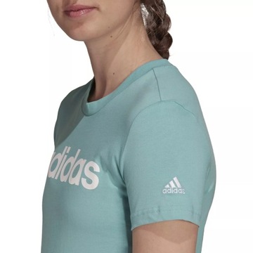 T-shirt damski ADIDAS miętowy z logo M