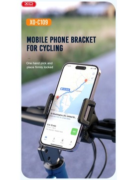 Uchwyt na telefon rowerowy motocyklowy na kierownicę hulajnogi hulajnogę XO