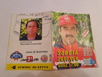 STOMIL OLSZTYN - ŁKS ŁÓDŹ 29-07-1995