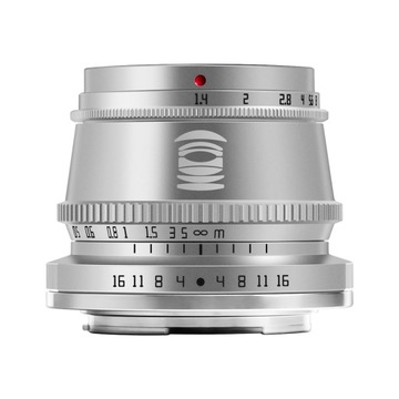 TTArtisan 35mm F1.4 Nikon Z srebrny, Wa-wa