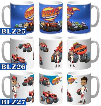 КРУЖКА BLAZE AND MEGA MACHINES В ПОДАРОК ​​+ коробочка с именем
